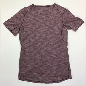 lululemon t shirt men’s small maroon